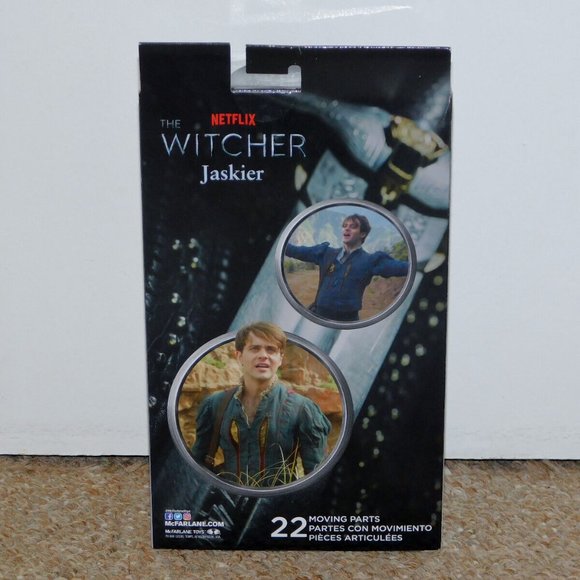 2021 McFarlane Netflix The Witcher 7" Jaskier Figure MIB Brand New - Picture 2 of 11